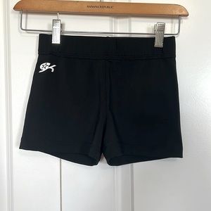 Black Cheer shorts